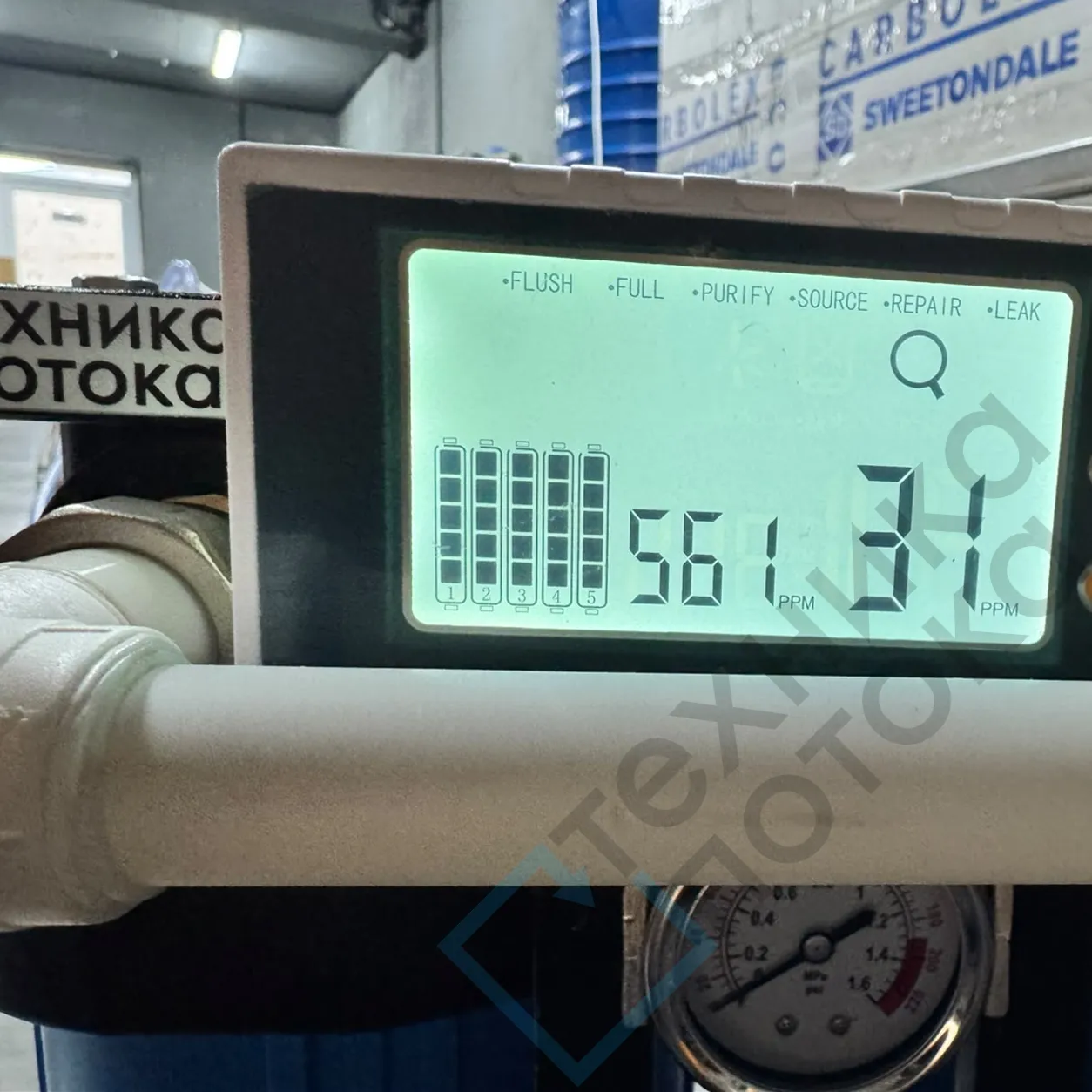 Панель управеления обратным осмосом Кастом РО800