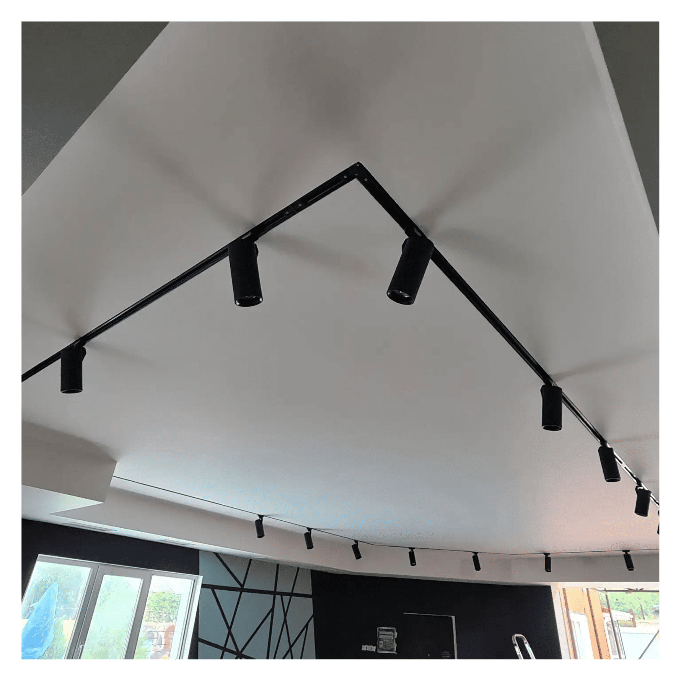 Портфолио тканевые натяжные потолки монтаж интерьер