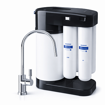 Фильтр обратного осмоса АКВАФОР Osmo Pro 100 для очистки питьевой воды под мойку в Тирасполе и Кишинёве
