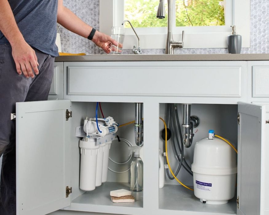 Бесплатный монтаж системы очистки воды под ключ для друзей компании
