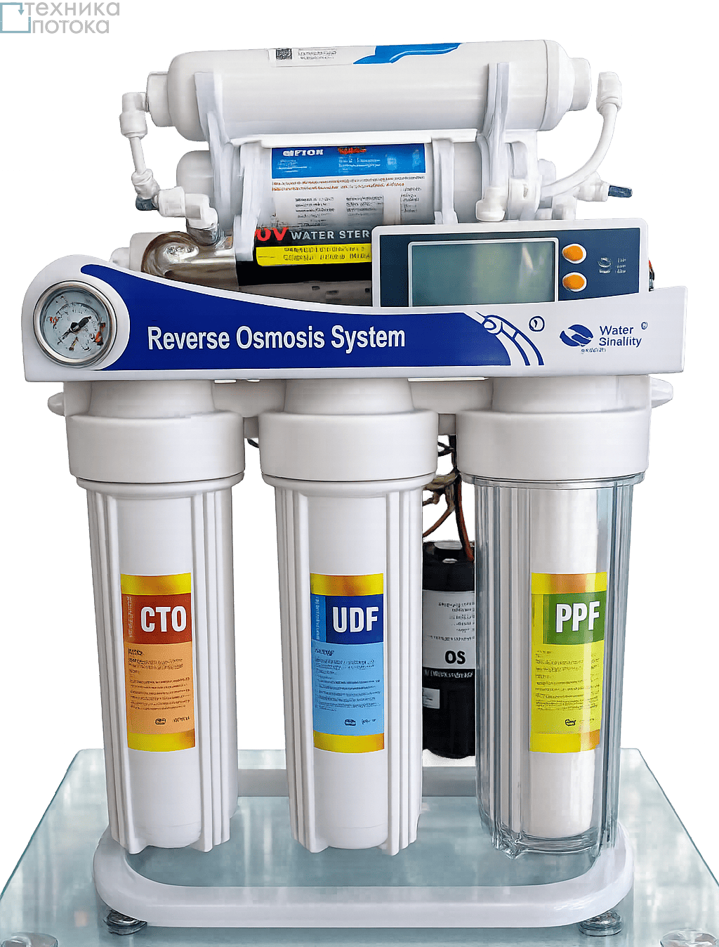 Современная система фильтрации и обеззараживания воды в Тирасполе и Кишинёве