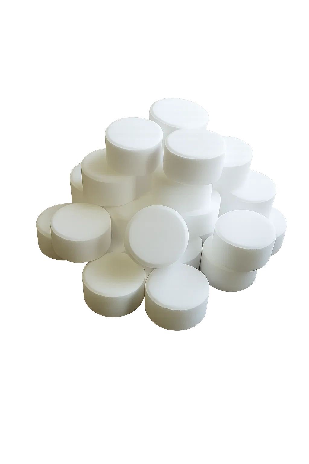 таблетки соли крупным планом