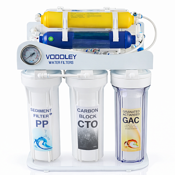 Фильтр обратного осмоса Водолей Классик М с баком 12 л и минерализацией